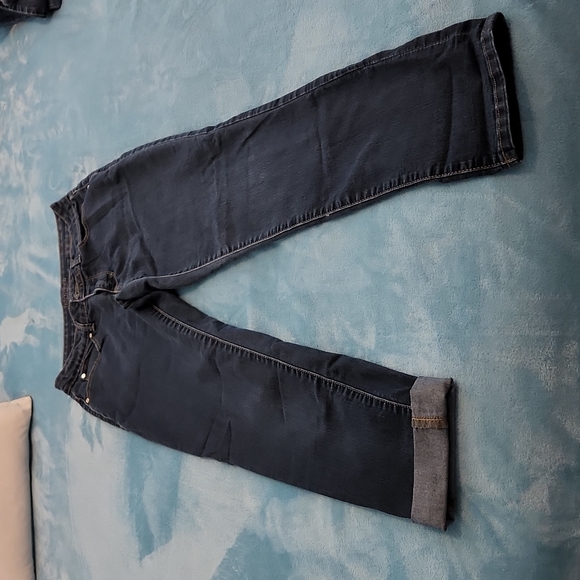 Womens J Lo Straight Jeans/Capri's Size 4 - Picture 2 of 7
